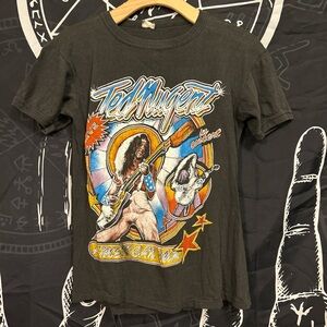 ⚡️Vintage 1970’s Ted Nugent Weekend Warriors Tour Shirt⚡️